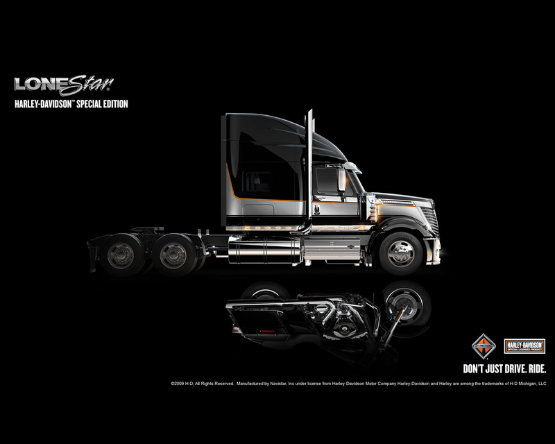 Illustration for article titled International Lonestar Harley-Davidson Special Edition: A Truck For Real Men
